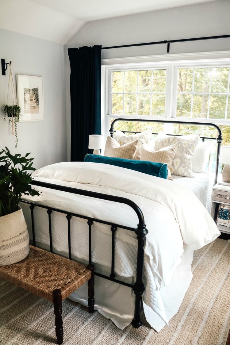 small home updates bedding