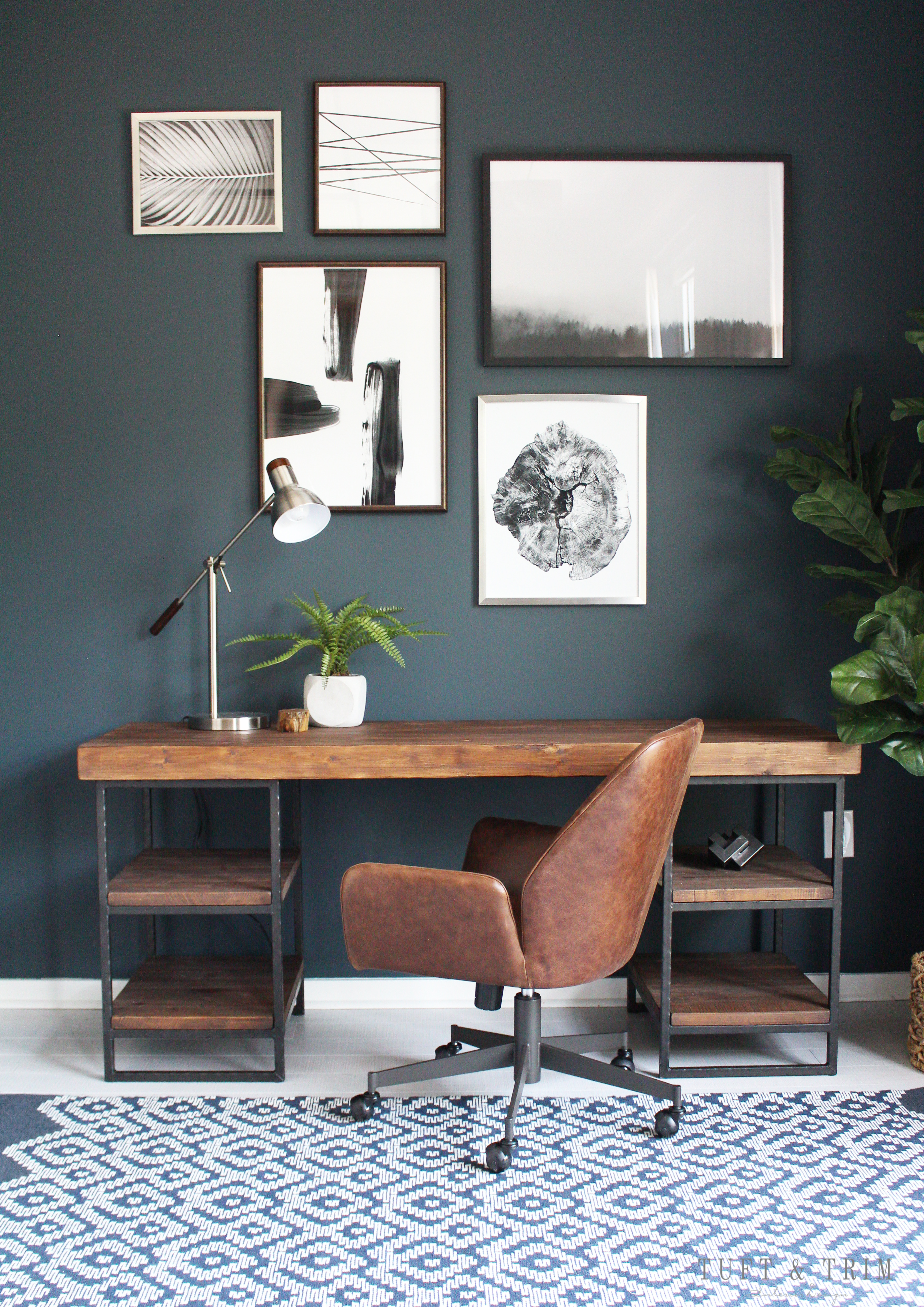 industrial home office inspiration
