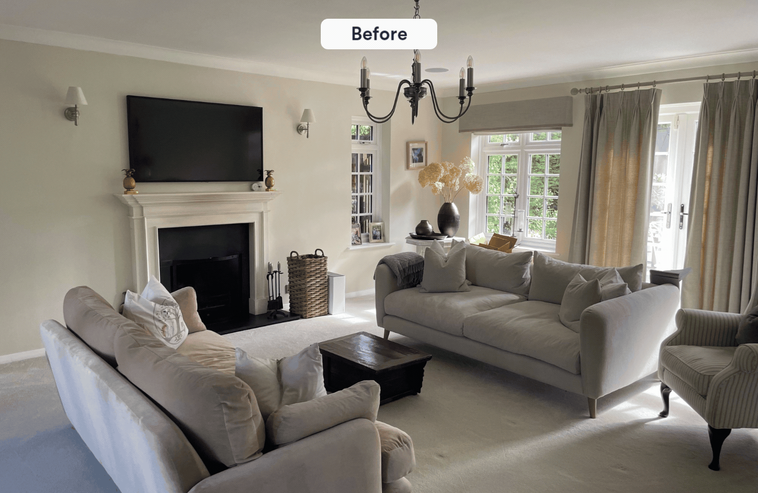Styling existing sofas
