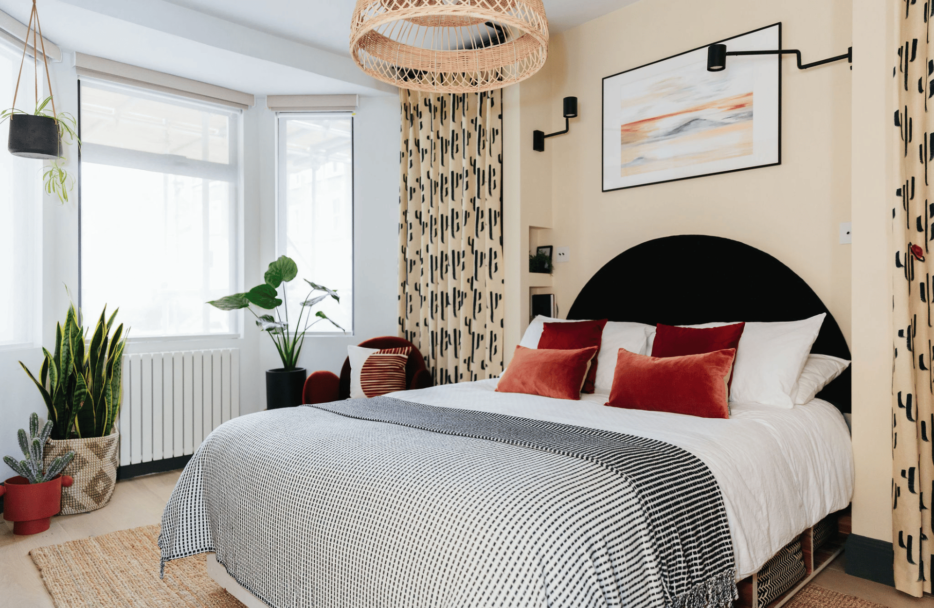Warm bedroom colour ideas