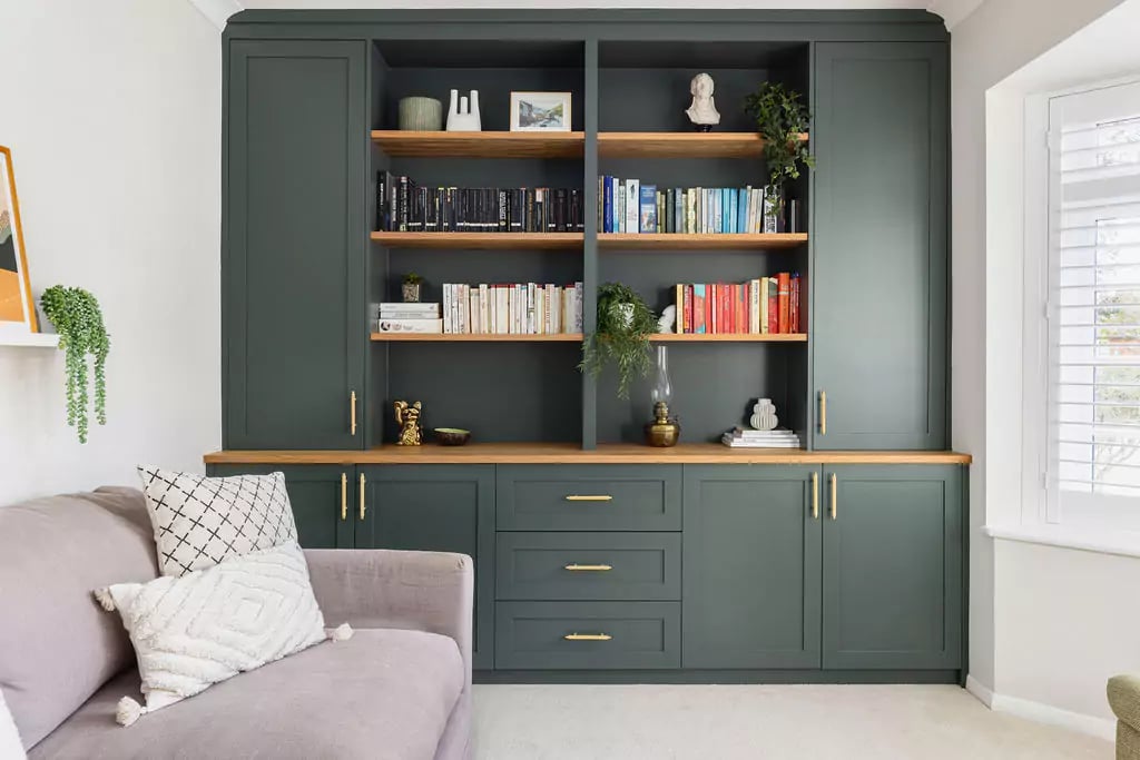 Bespoke bookcase | Home office storage solutions