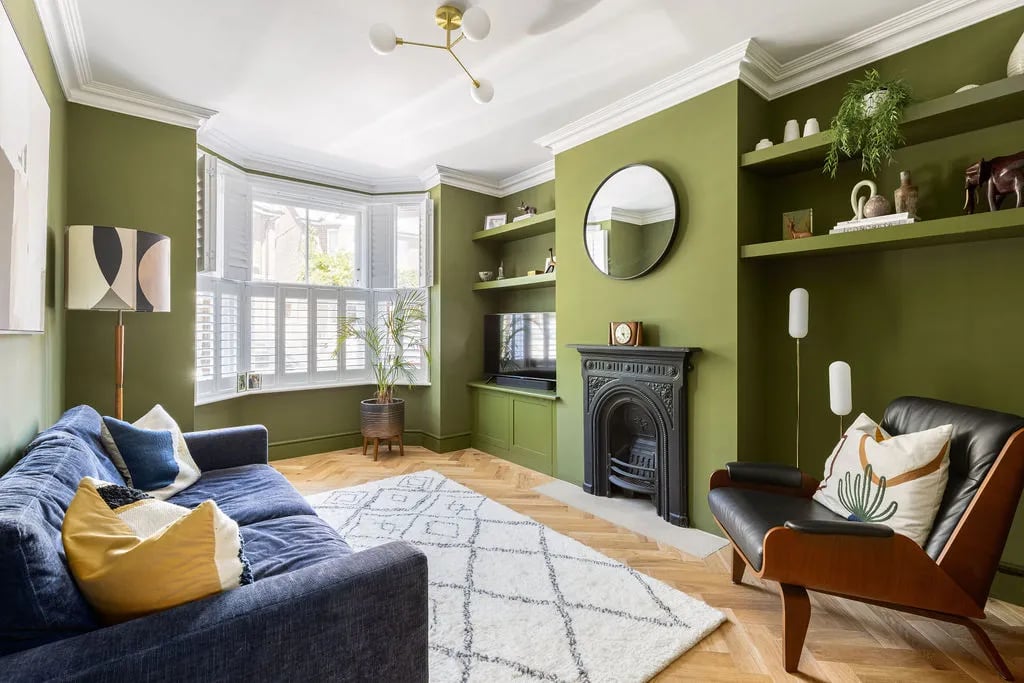 Colour schemes for Victorian living rooms