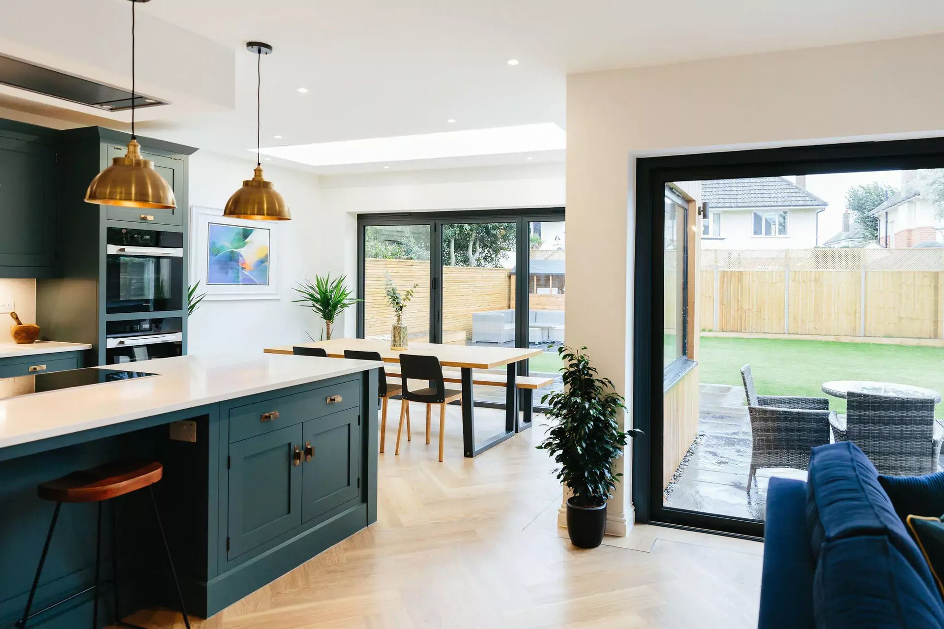how interior designers can help during an extension