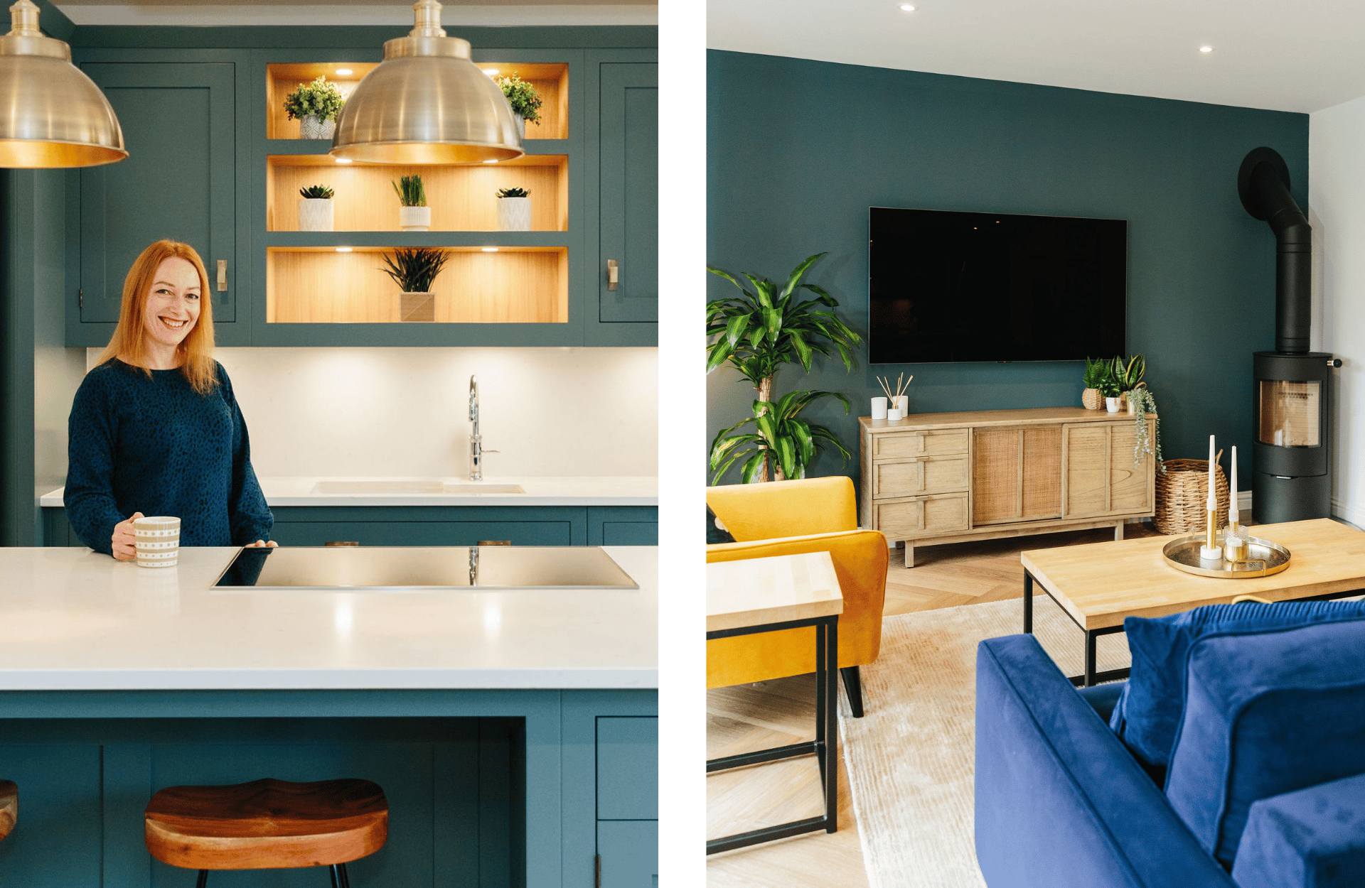 kitchen extension transformation | online interior design 