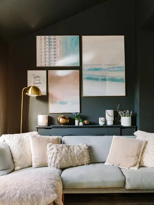 Colour drenching interior design trend