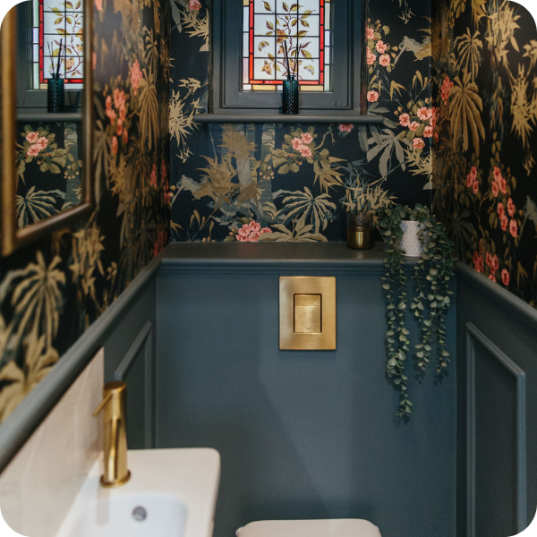 Wallpaper ideas for the all-important cloakroom